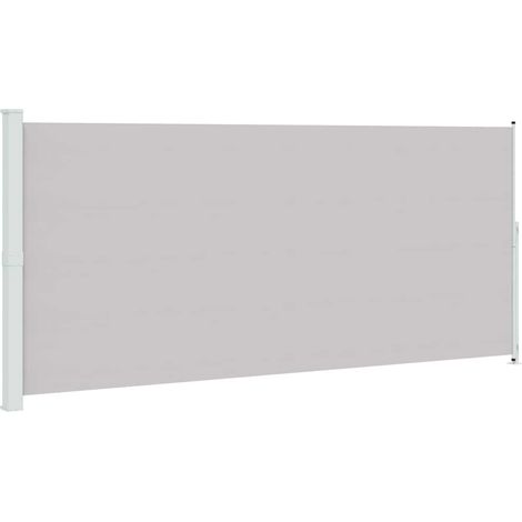 Maison Exclusive - Auvent latéral rétractable de patio 220x514 cm Gris (1/5)