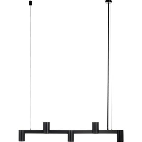 Pendellampa "Brinja" aus aluminium / grå / zink für vardagsrum / matsal von Arcchio