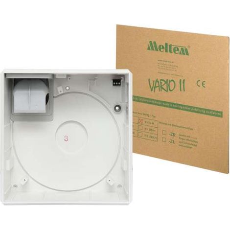Meltem Vario II UP-Gehäuse V-II U-H Anschluss nach hinten für Bad/WC/Wohnungsküchen 2003 300161 (1/3)