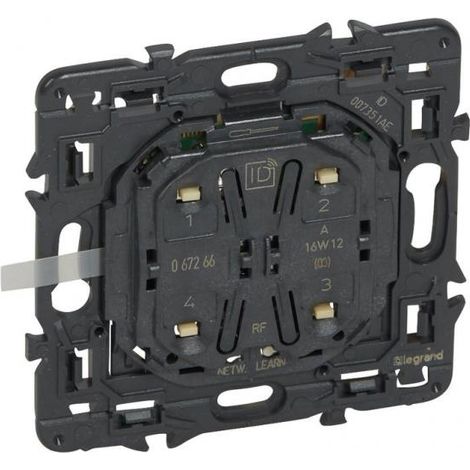 Legrand 067266 Legrand Commande 4 scénarios - Céliane - Sans Fil MyHOME Play (1/2)