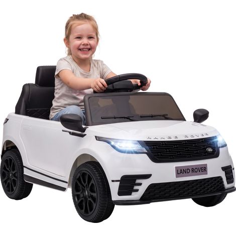 AIYAPLAY Range Rover Velar Licensed Kids Ride on Car with Remote, White (1/5)