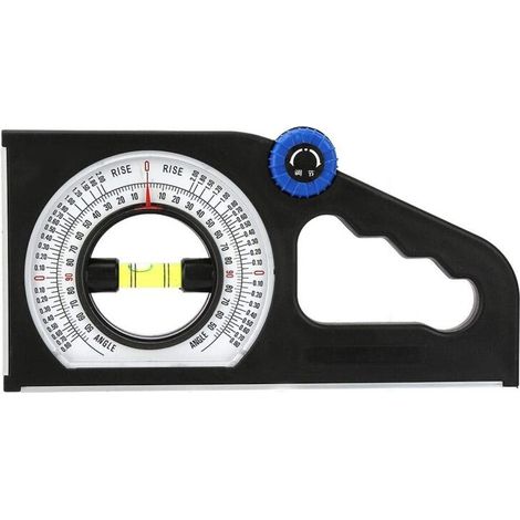 Inclinomètre Règle de Mesure de Pente Universelle Multifonction Angle Mètre Ingénierie Angle de Mesure Horizontal Inclinaison (1/4)