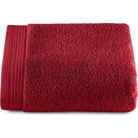 Grandes Serviettes de Bain - Serviettes de Bain - 1 Grande Serviette de Douche - 100 x 150 cm - 100% Coton - 600 grammes - Grenat (1/5)