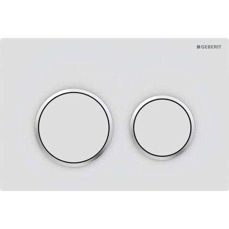 Geberit Omega20 Placa de accionamiento, para doble descarga,