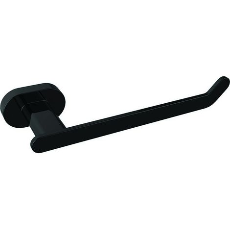 Portarotolo bagno colore nero mat linea Nico-B9 kamalu