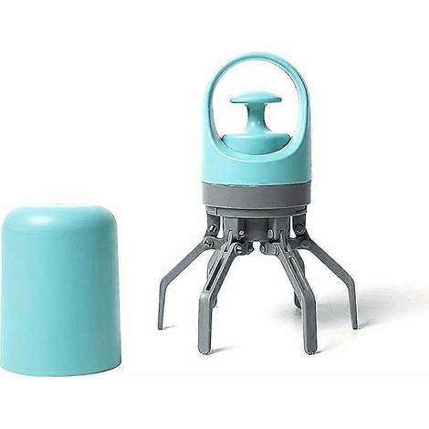 Ramasse-crottes léger pour chien avec distributeur de sacs intégré - Griffe hygiénique pour un nettoyage sans dégâts-AquaForge