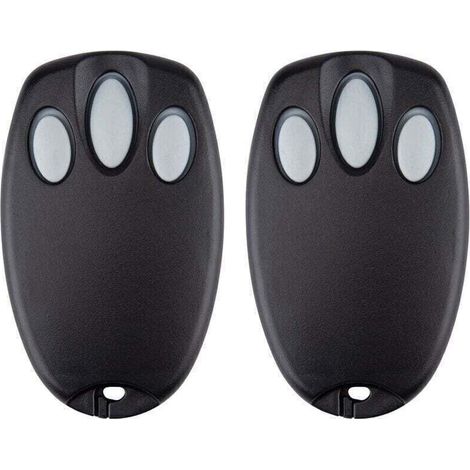 Lot de 2 émetteurs de porte de garage portatifs de remplacement pour Chamberlain Liftmaster Motorlift 94335E 84335E ML700 ML500 ML850 Merlin+ C945 C840 Security+ 433,92 MHz (1/4)