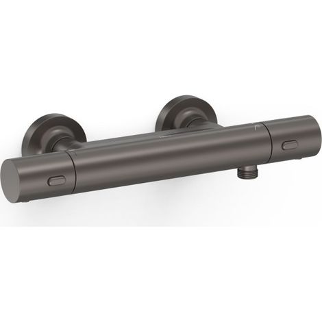 Robinet thermostatique mural pour douche Over-wall Graphite - TRES 19016402GR