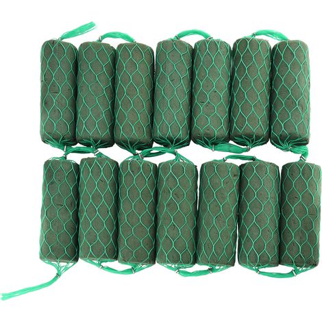Blocs de mousse florale Garland - 14 pièces 13x5cm - Support absorbant pour arrangements de fleurs fraîches et sèches - 210cm total - Idéal pour arches de mariage et décorations (1/5)