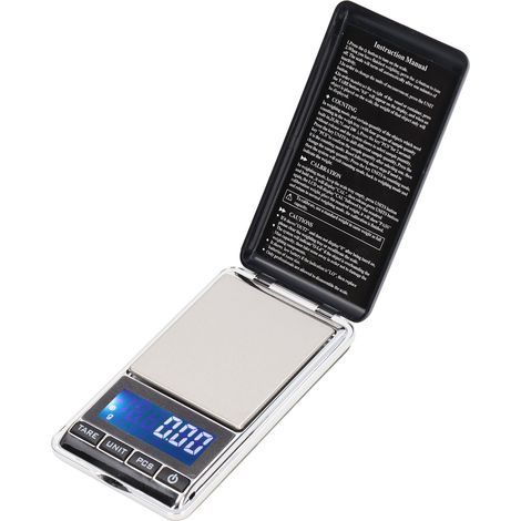 Mini balance électronique portable en acier inoxydable avec écran LCD, balance de bijouterie numérique pour la cuisine-AquaForge (1/5)