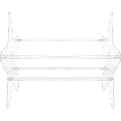 Présentoir à Disques en Acrylique Robuste et Facile à Installer, Support de Bureau pour Rangement Vinyle à Domicile (1/5)