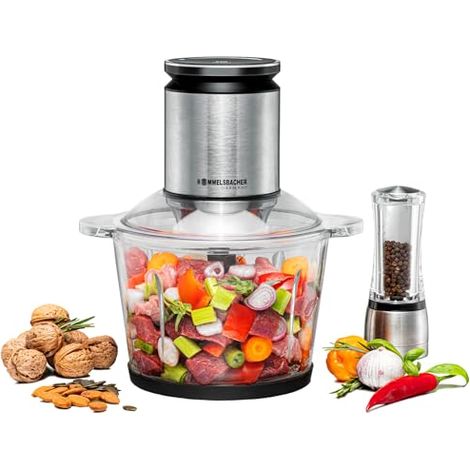 Picadora Rommelsbacher MZ 800 2,7 L 800 W Acero inoxidable