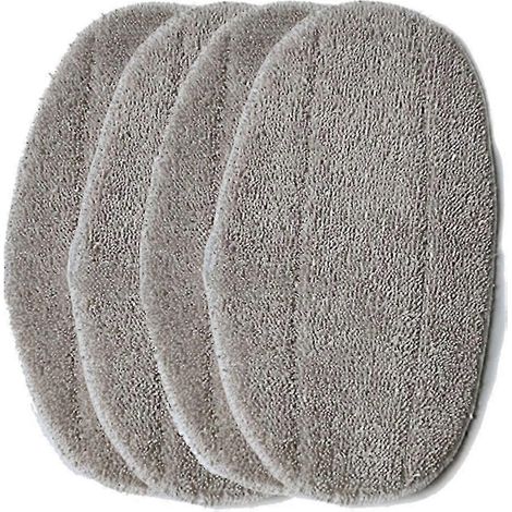AURA Lot de 4 housses de rechange pour balai vapeur Leifheit Clean Tenso (1/5)