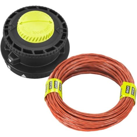 Testina a doppio filo per decespugliatori a batteria RYOBI - diametro 2,4 mm - RAC169