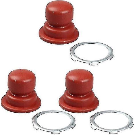 Lot de 3 poires d'amorçage de carburateur en plastique pour chaîne de taille-haie (1/3)