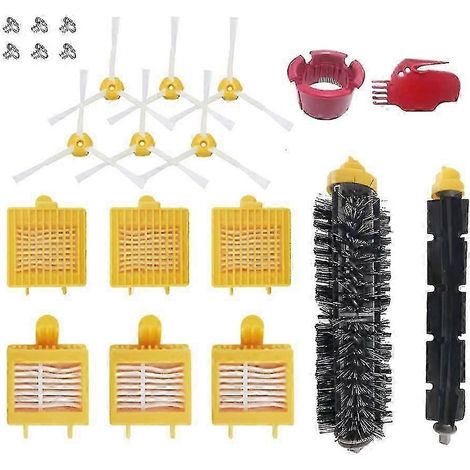 Brosses latérales de rechange, filtres et rouleaux pour iRobot Roomba ( ) (1/5)