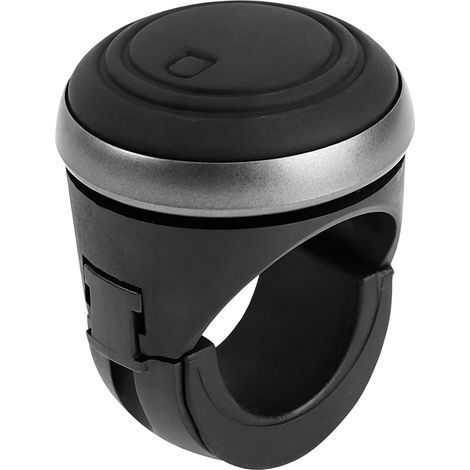 Volante Spinner Universel Noir à 360° pour Voiture, Camion, Tracteur, Tondeuse, Bateau - Boule de Direction Assistée, Bouton de Volant pour Conduite Facile (1/5)