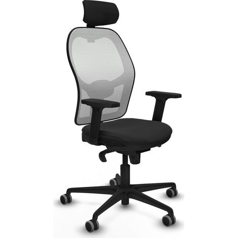 Stuhl piqueras y crespo Jorquera weiß Mesh und Leder
