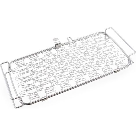 Primaster Grillkorb 44 x 23 x 5cm Edelstahl Gemüsekorb Fischbräter