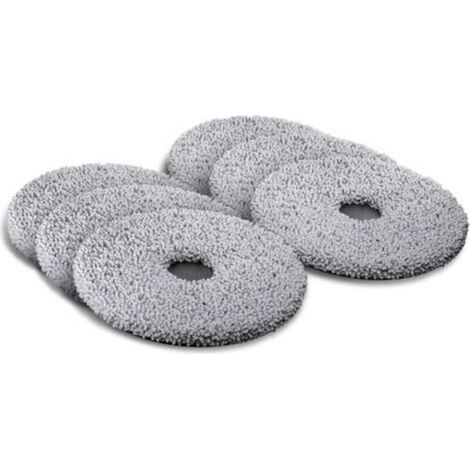 (6 Pièces) Plus 505 Combo Serpillères de Rechange Compatibles avec Robot Plus 505 Combo Plus 405 Combo robot, Accessoires de Serpillère