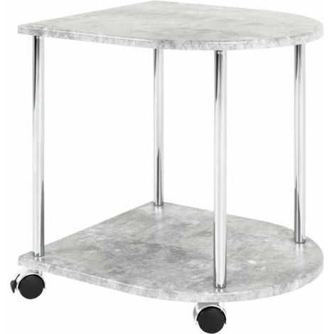 Desserte de Cuisine Effet Béton "Miguel" 45cm Gris