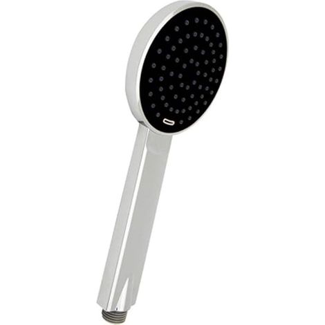 DOCCETTA WATER SAVING Risparmio Acqua BLACK Nero Monogetto Per Doccia