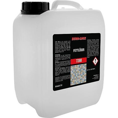 Dégraisseur industrie alimentaire EURO-LOCK LOS 7280 bidon 5l