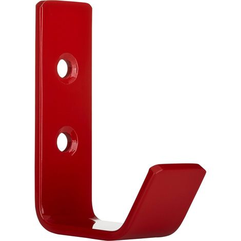 SO-TECH - Patère murale Loxten - L45×P20 mm - Inox - Pour vestiaire, entrée, chambre - Pour manteaux, écharpes, sacs, porte-serviettes - Patère LOXTEN 60×20×45 mm acier inox