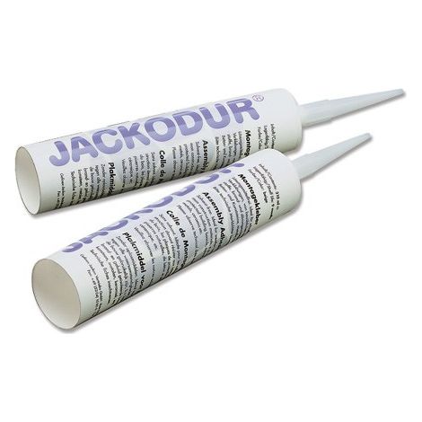 Jackon Insulation – Colle de montage JACKODUR pour panneaux JACKOBOARD – Colle polyuréthane sans solvant – Durcissement rapide – 10 mètres linéaires par cartouche