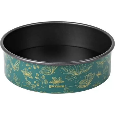 Stampo da forno verde 26 cm con fondo amovibile