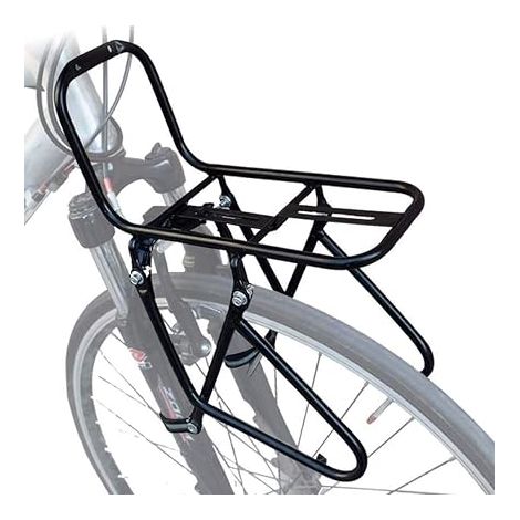 Mountain Bike Front Luggage Rack 15 kg Capacity Pannier Tent Sleeping Bag (1/5)