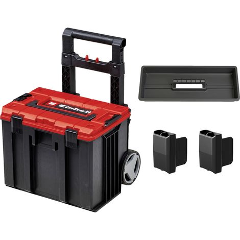 Original Einhell E-Case L Systemkoffer (max. 120 kg, universelle Aufbewahrung und Transport von Zubehör und Werkzeug, stapelbar, verknüpfbar) (1/5)