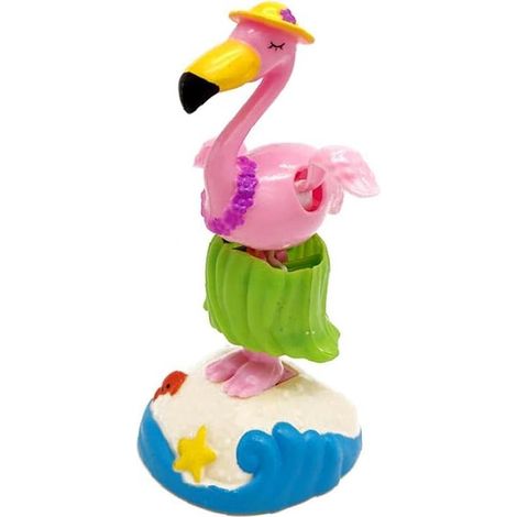 Flamant Rose Solaire - Jouet Éducatif Mouvant Sans Batterie - Décoration Extérieure Jardin Parc Plage - Pour Enfants À Partir de 3 Ans - 1 Pièce