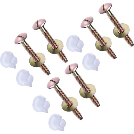 Boulons de Fixation pour réservoir WC, 6 Pièces (1/5)