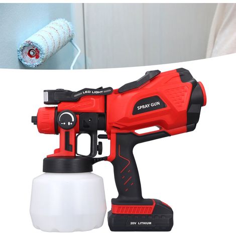 Nouveau pistolet de pulvérisation électrique haute pression avec lumière LED, outil de pulvérisation portable, norme européenne. (1/5)