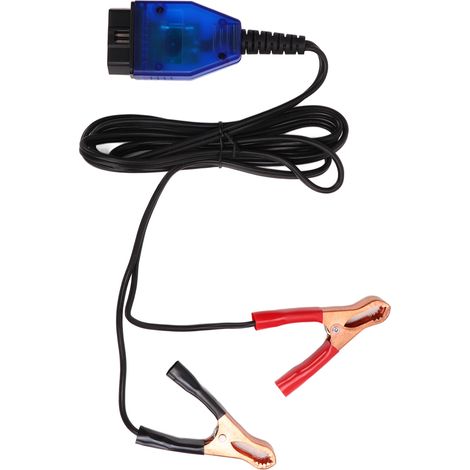 Universelles OBD2-Notstromkabel für Fahrzeuge, Adapter mit roten und schwarzen Klemmen, automatische Datensicherung (1/5)