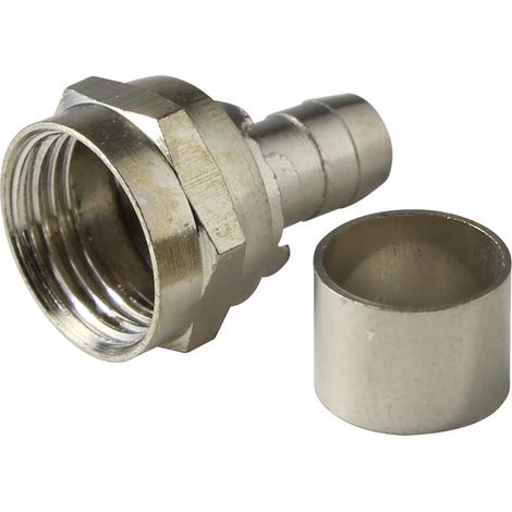 Conector F Macho Coaxial 5mm Rg58 19.450/58