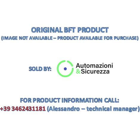 2613388 MURA A30 photocellules BFT