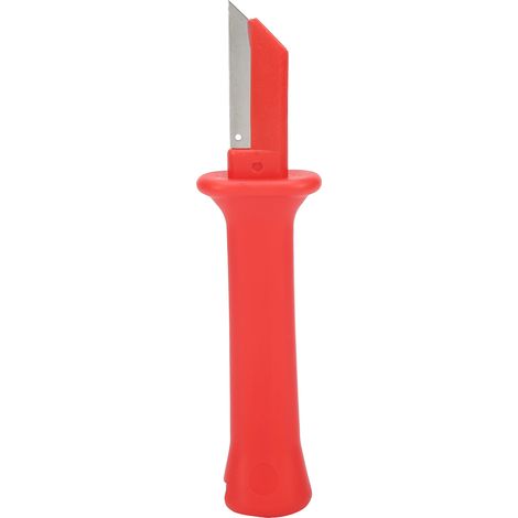 Couteau à dénuder les câbles en acier à haute teneur en carbone, outil manuel pour électricien, coupe-fils isolants 34HS (1/5)