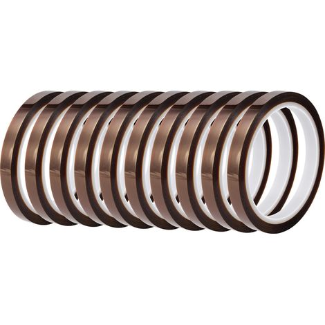 TRU COMPONENTS ESD-Klebeband 10 St. Bernstein (L x B) 33 m x 10 mm Polyimid (1/2)