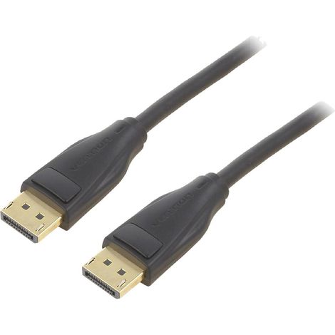 Cable DisplayPort 1.4 male des deux cotes 1.5m noir