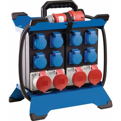 Distribuidor de corriente de suelo CEE STECKY DUO 1 Enchufe CEE 400V.16 A.5 polos AS-SCHWABE