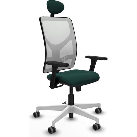 Chaise de bureau piqueras y crespo Motilla noir ergonomique (1/2)