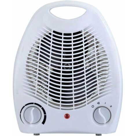 Radiateur soufflant 2000 W Blanc