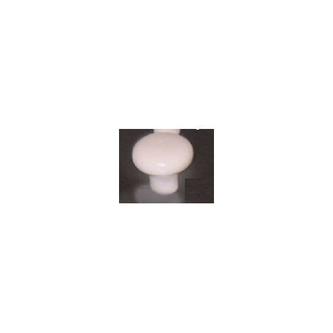 ORECA - 1 POMOLO TONDO PORCELLANA BIANCA30X25 mm
