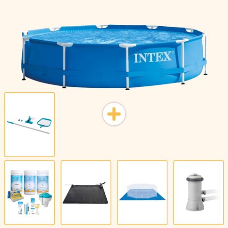 Intex Piscine Tubulaire Ronde - 366x76 cm - 6-pièces  S21003