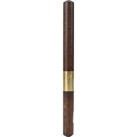 Poinçon à coudre le cuir à faire soi-même, manche en bois avec couvercle, outil manuel de perforation (5 mm) (1/5)