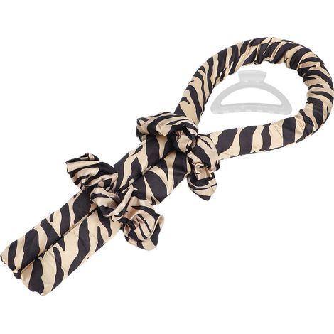 Rouleau à friser sans chaleur, Bigoudis en silicone pour cheveux, Bandeau pour boucles naturelles, Lot de 1, Coiffure sans chaleur, Accessoire pour boucles souples et volume (1/5)