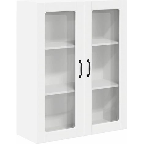 Meuble Haut De Cuisine - Armoire mural de cuisine Blanc 80 x 31 x 100 cm fr32289 (1/5)