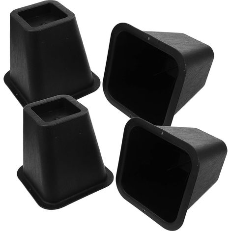Coussinets Amortisseurs pour Déshumidificateur, 4 Pièces, Noir Plastique, Structure Surélevée, pour Lave-linge et Sèche-linge, Usage Maison Cuisine (1/5)